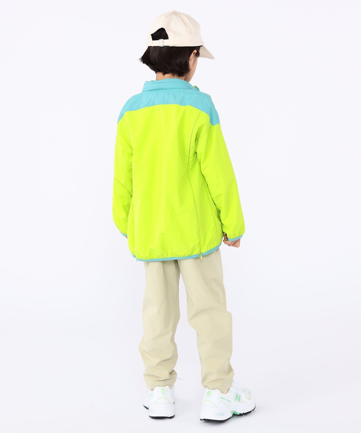 Детская толстовка на молнии SHIPS: 100~130 см / Водоотталкивающая SHIPS KIDS, Light green — фото 2