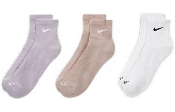 Носки ss22 быстросохнущие дышащие спортивные носки парные 3 пары Nike, мульитколор — фото 3