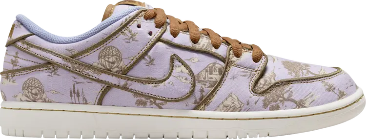

Кроссовки Dunk Low Premium SB 'Pastoral Print', серый