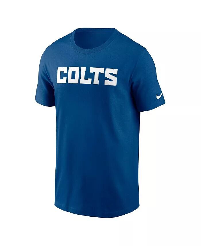 Мужская футболка Royal Indianapolis Colts Primetime с надписью Essential Nike, синий — фото 3