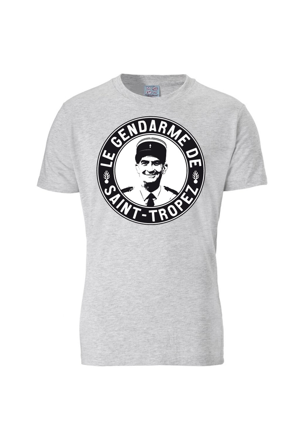 

Футболка с принтом LOGOSHIRT, цвет Mottled Grey