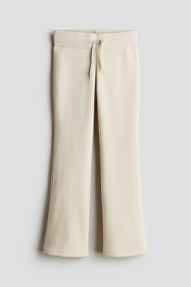 

Расклешенные джоггеры H&M, бежевый