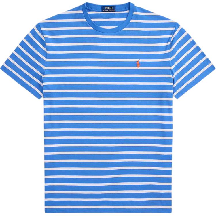 

Полосатая футболка Polo Ralph Lauren, синий