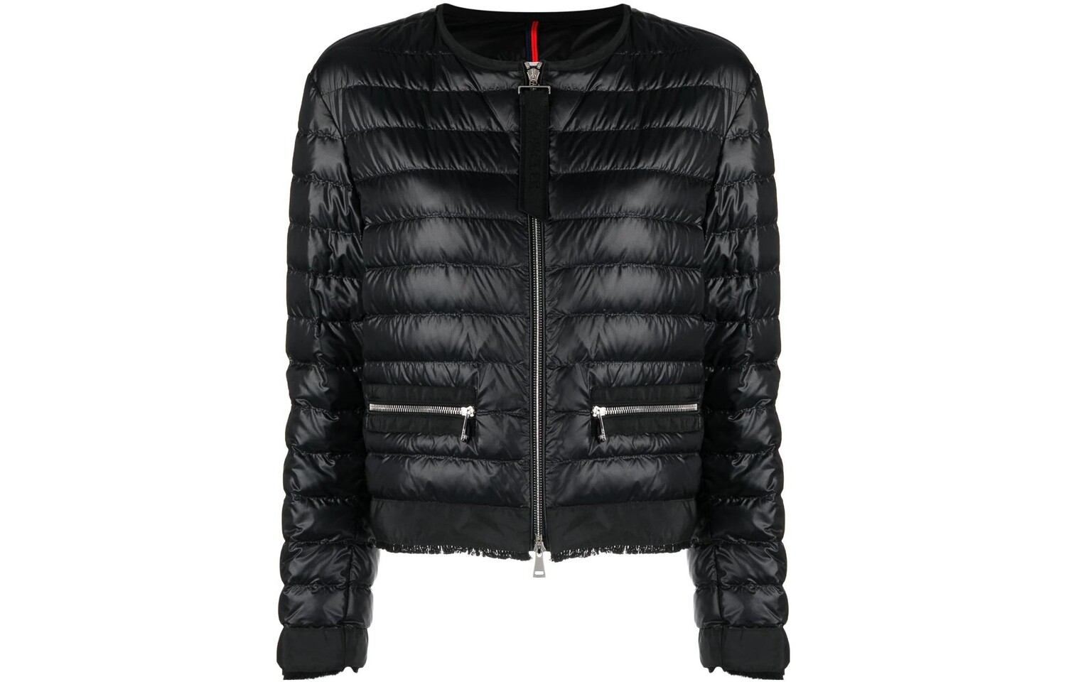 

Пуховик женский черный Moncler