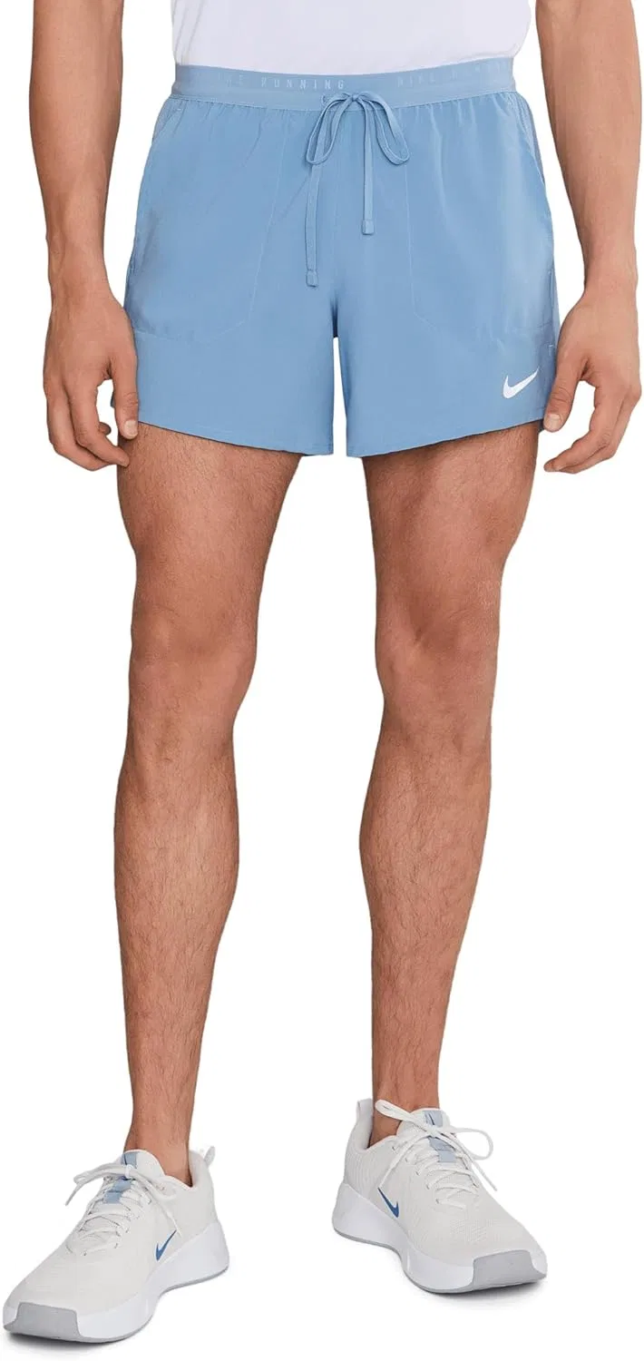 Мужские шорты Nike Dri-FIT Stride 2-in-1, 5 дюймов, Work Blue/Reflective Silver
