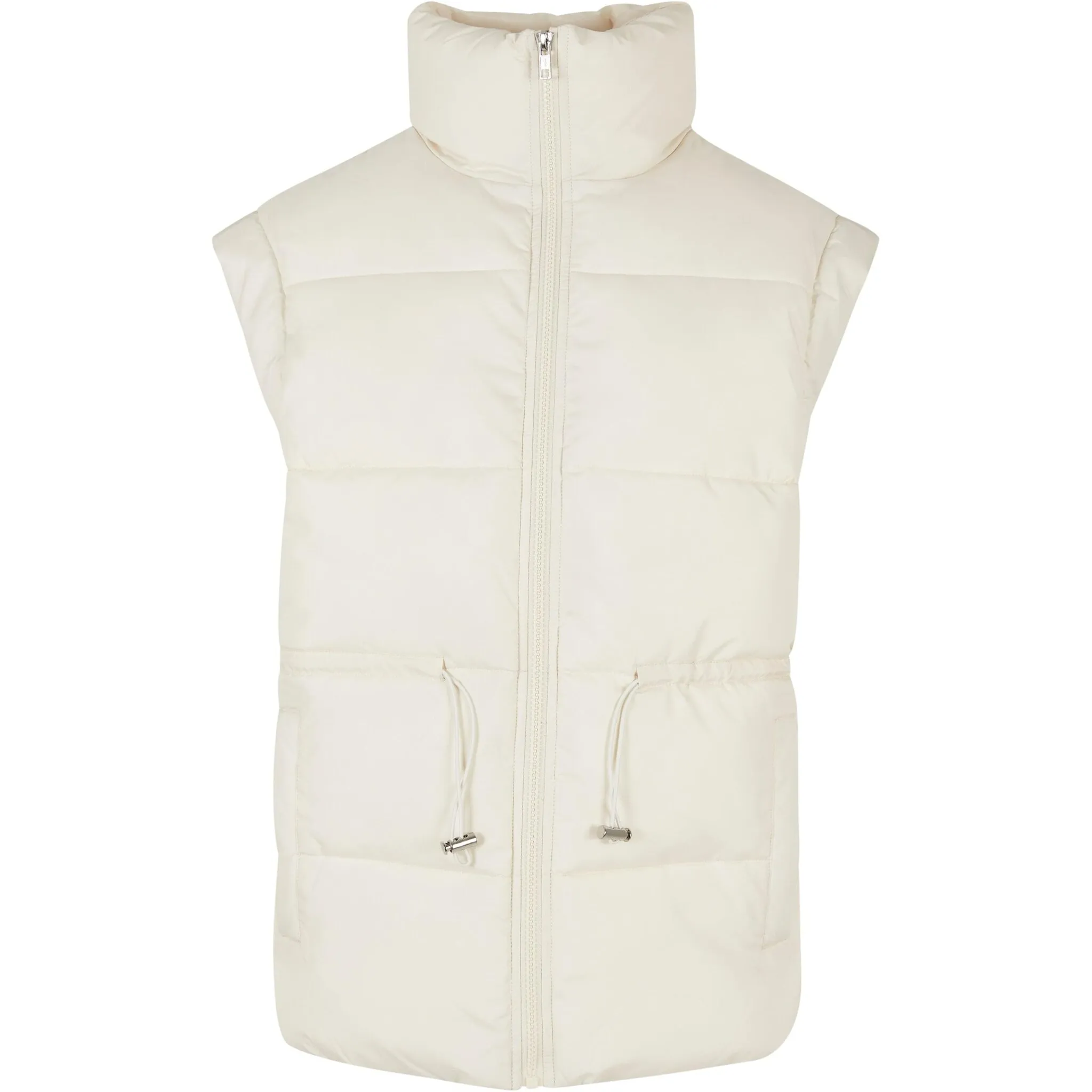 

Жилет из джерси URBAN CLASSICS " Urban Classics Women's Ladies Waisted Puffer Vest" (1 шт.), белый