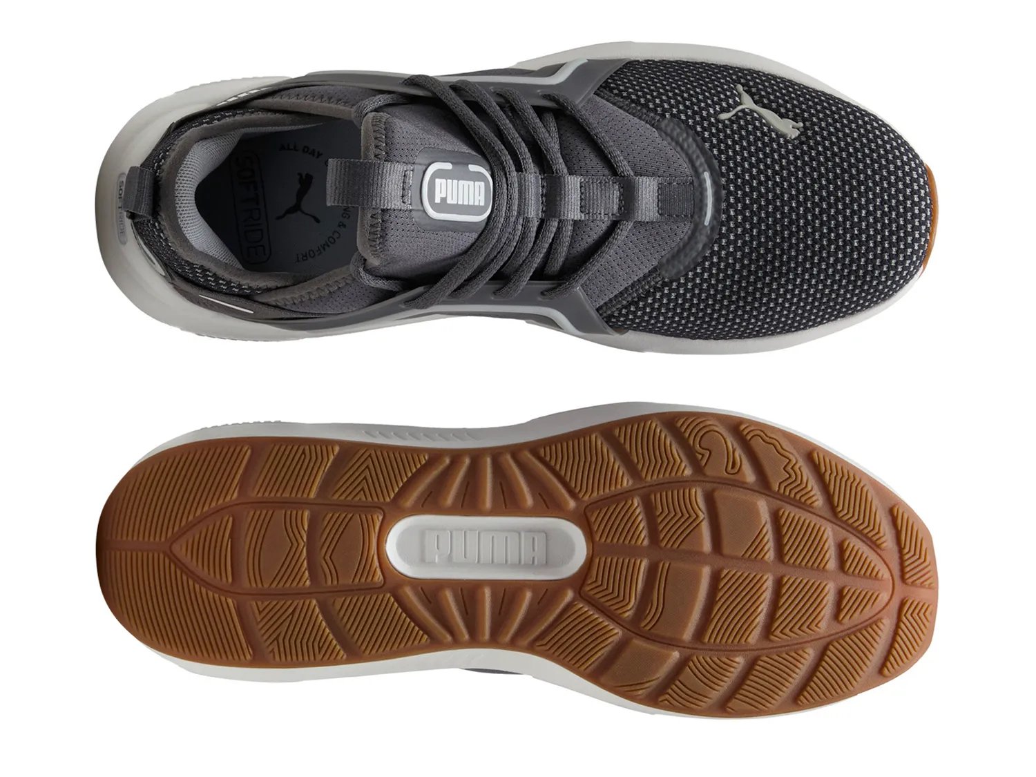Кроссовки Puma SoftRide Enzo 5 Premium Sneaker - Men's, серый — фото 3