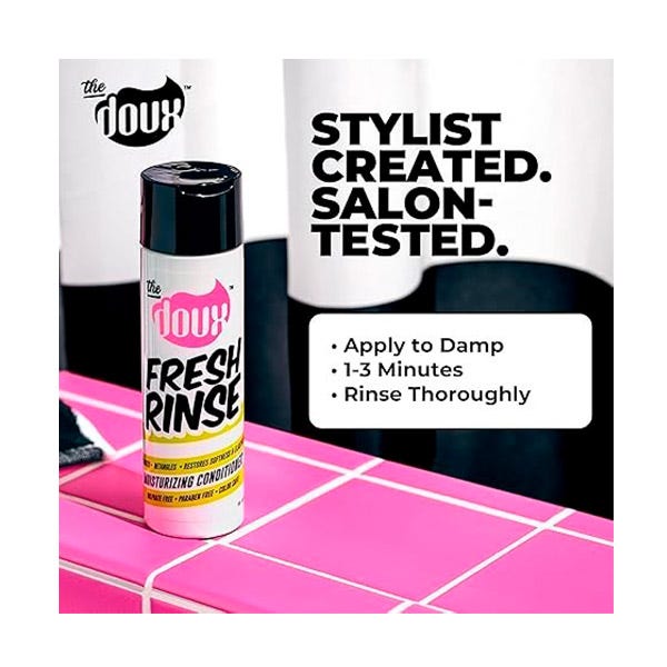 Увлажняющий кондиционер с маслом ши THE DOUX Fresh Rinse, 236 мл — фото 4