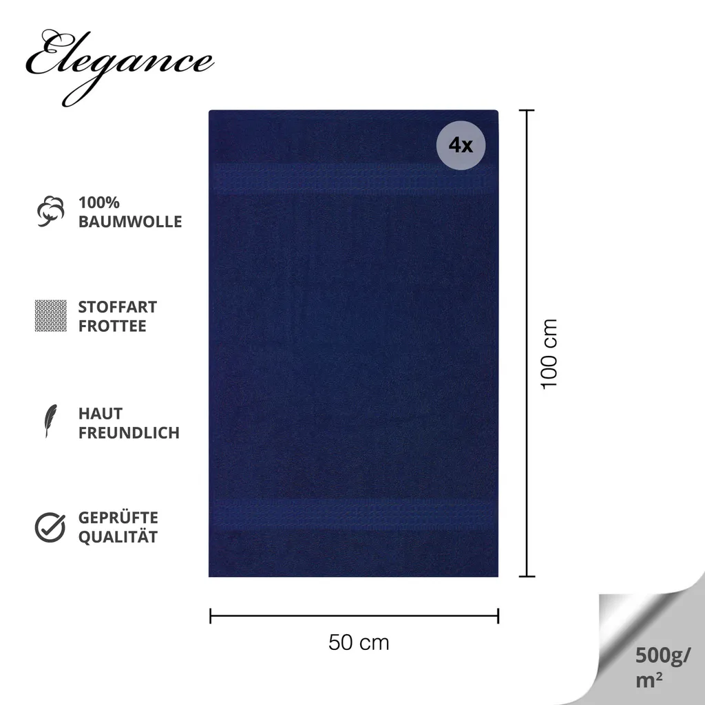 

Полотенца CLASS HOME COLLECTION, синий
