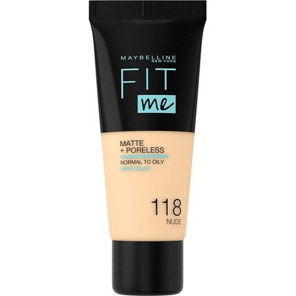 

Maybelline Fit Me Матовая основа без пор 118 телесный 30 мл Maybelline New York