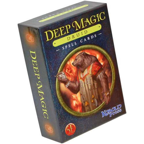 

Ролевая игра Kobold Press Deep Magic Spell Cards: Druid 0-9 (D&D 5E Compatible)