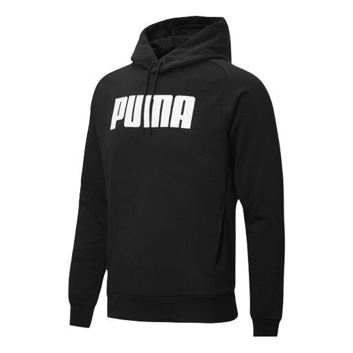 

Толстовка active wear hoodie 'black' Puma, черный