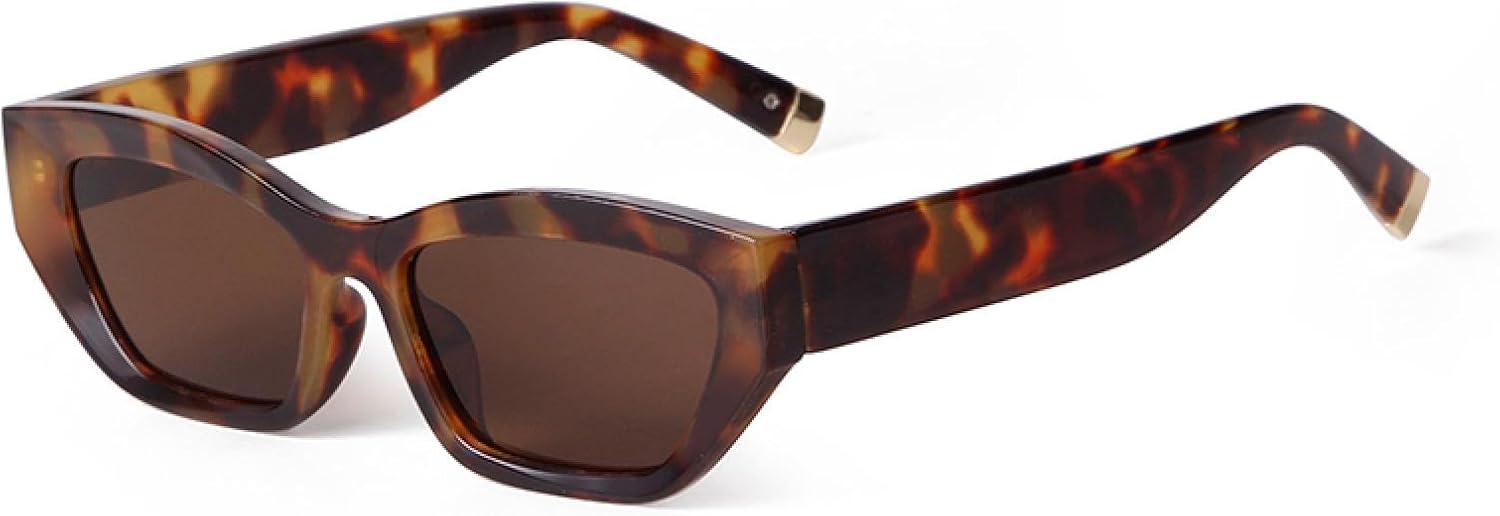 

Солнцезащитные очки с защитой от УФ-излучения UV400 | Толстые, маленькие, «кошачий глаз» | Для женщин и мужчин, для занятий спортом на открытом воздухе и вождения DSVIGF, 05