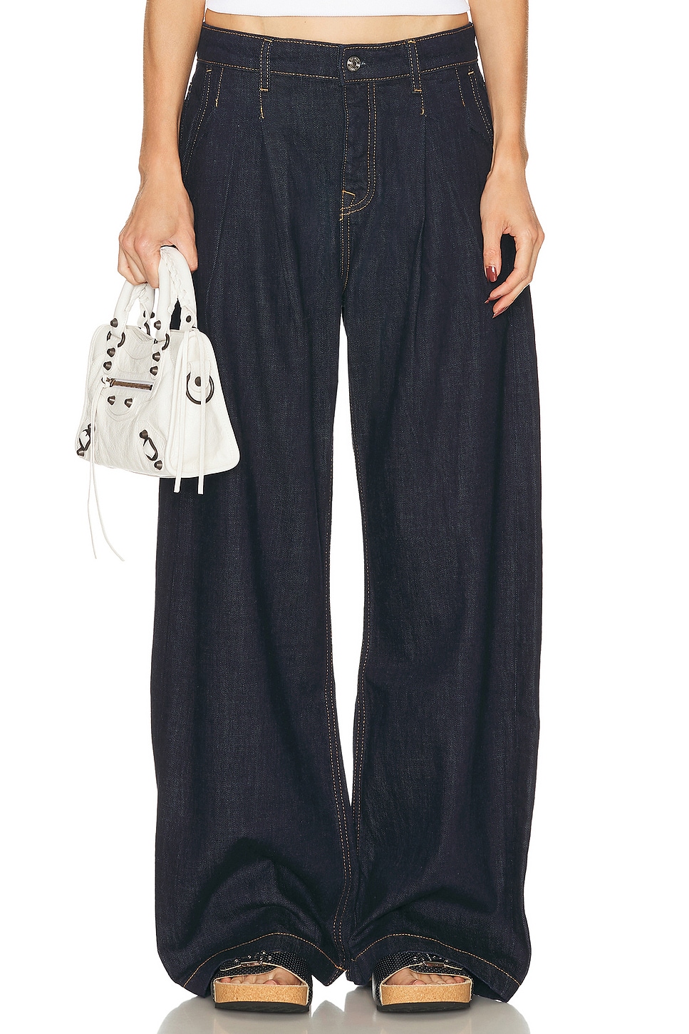 

Джинсы Kendall Pleated Barrel Eb Denim, Midnight Cowboy