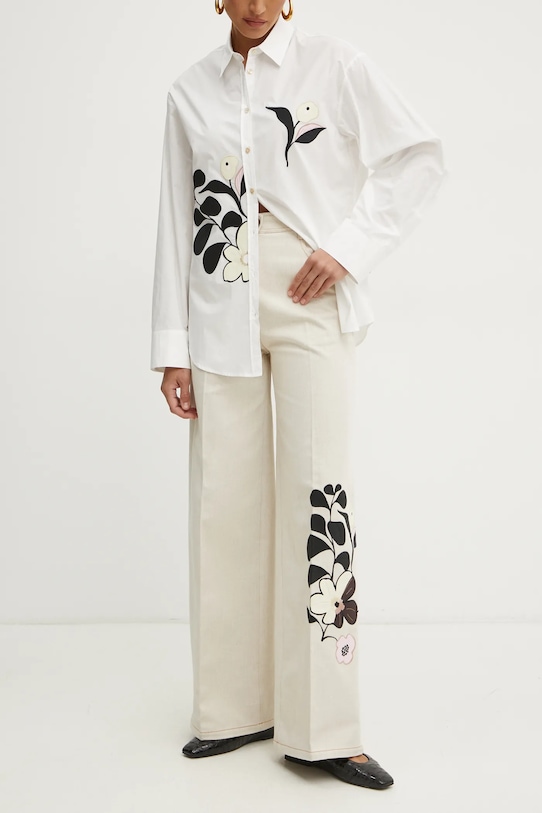 

Брюки Forte Forte, бежевый