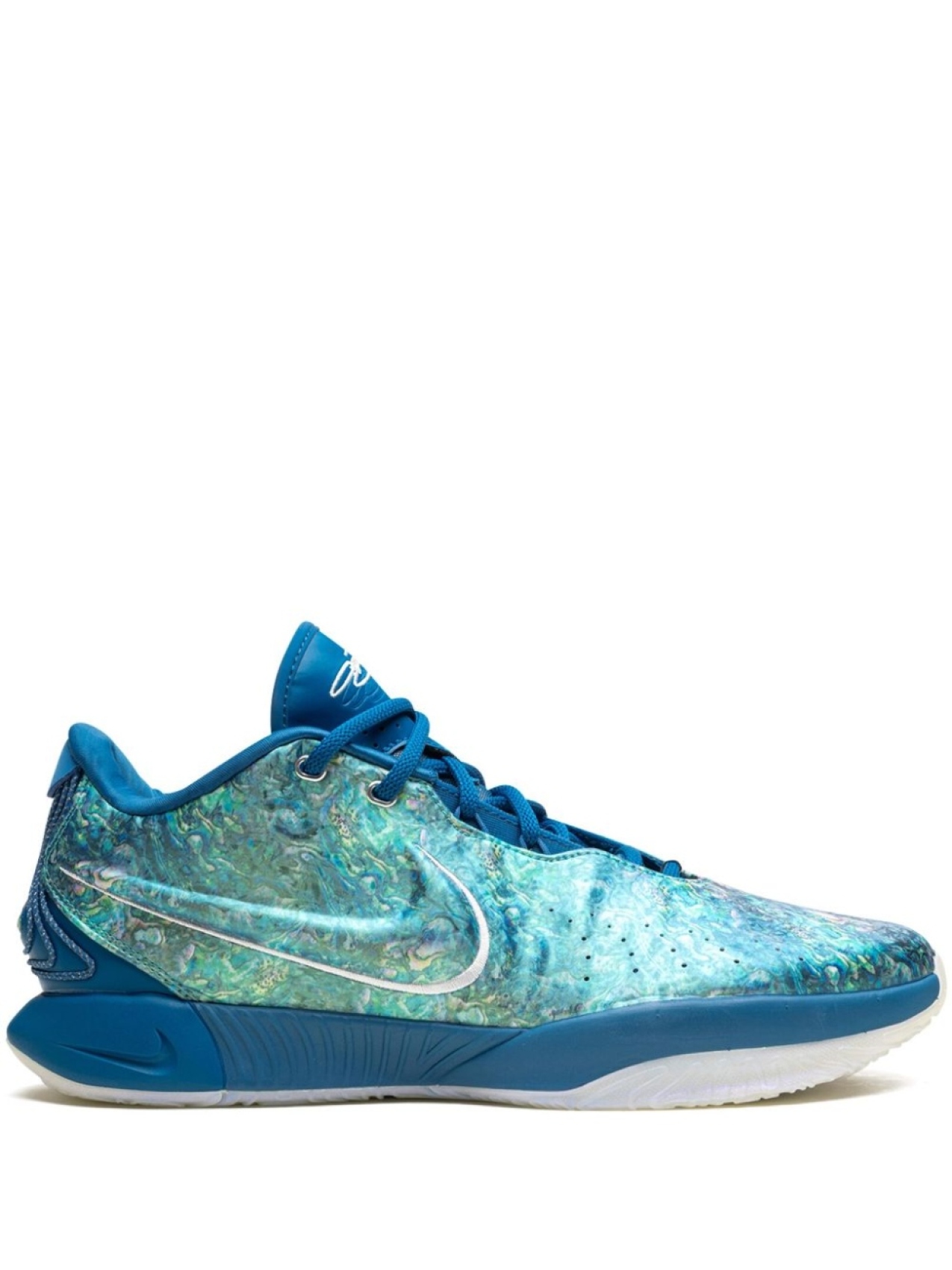 

Nike кроссовки LeBron 21 Abalone, синий