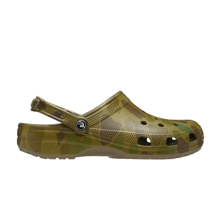 

Кроссовки Crocs XLARGE x Classic Clog 'Green Camo', зеленый