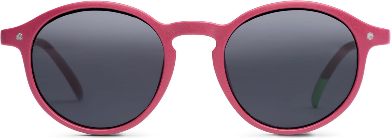 

Солнцезащитные очки унисекс - Линзы категории 3 - 100% защита от UVA и UVB лучей - Модные солнцезащитные очки для женщин и мужчин (Коллекция «Океан») Otaaki, Raspberry