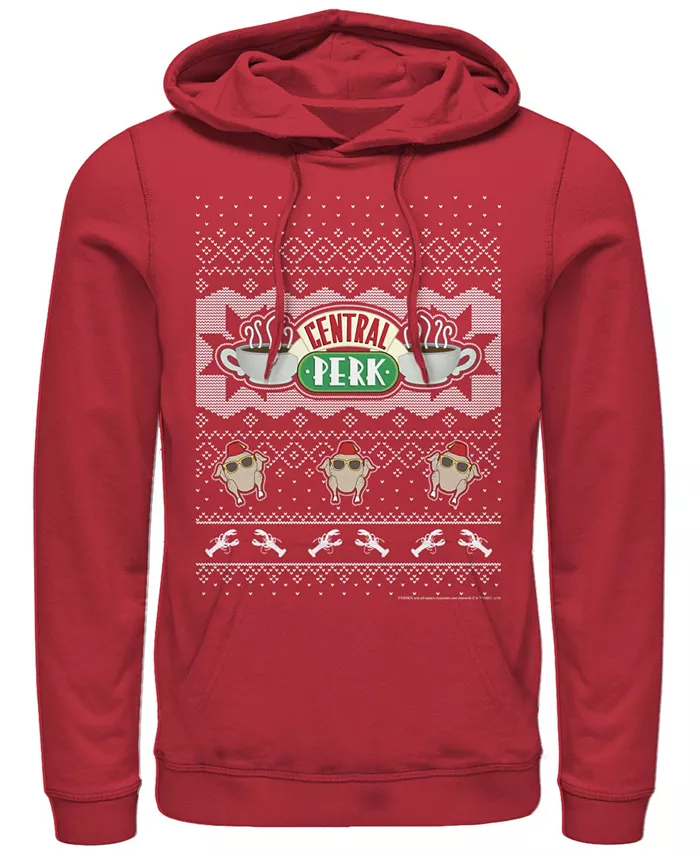 

Мужская толстовка Friends Central Perk Fifth Sun, красный