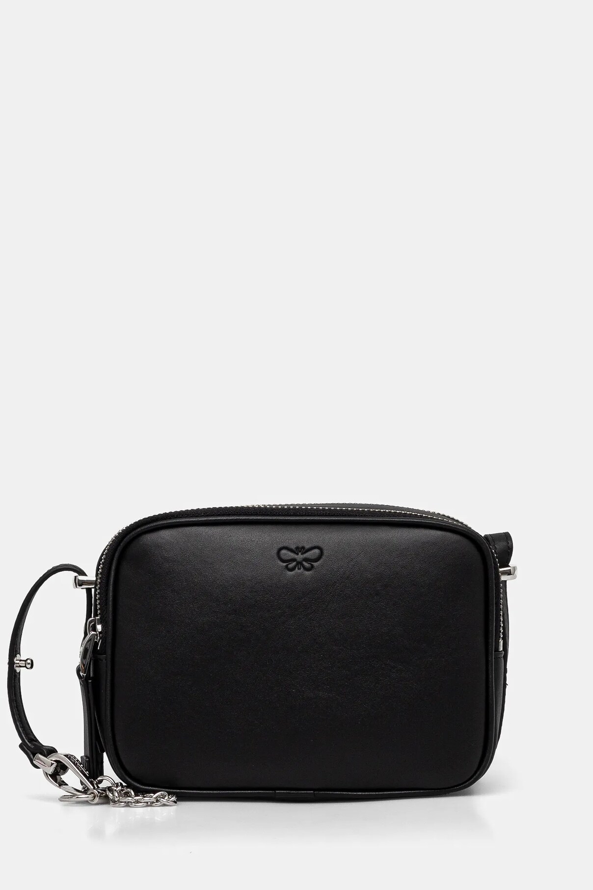 

Кожаная сумка Weekend Max Mara, черный