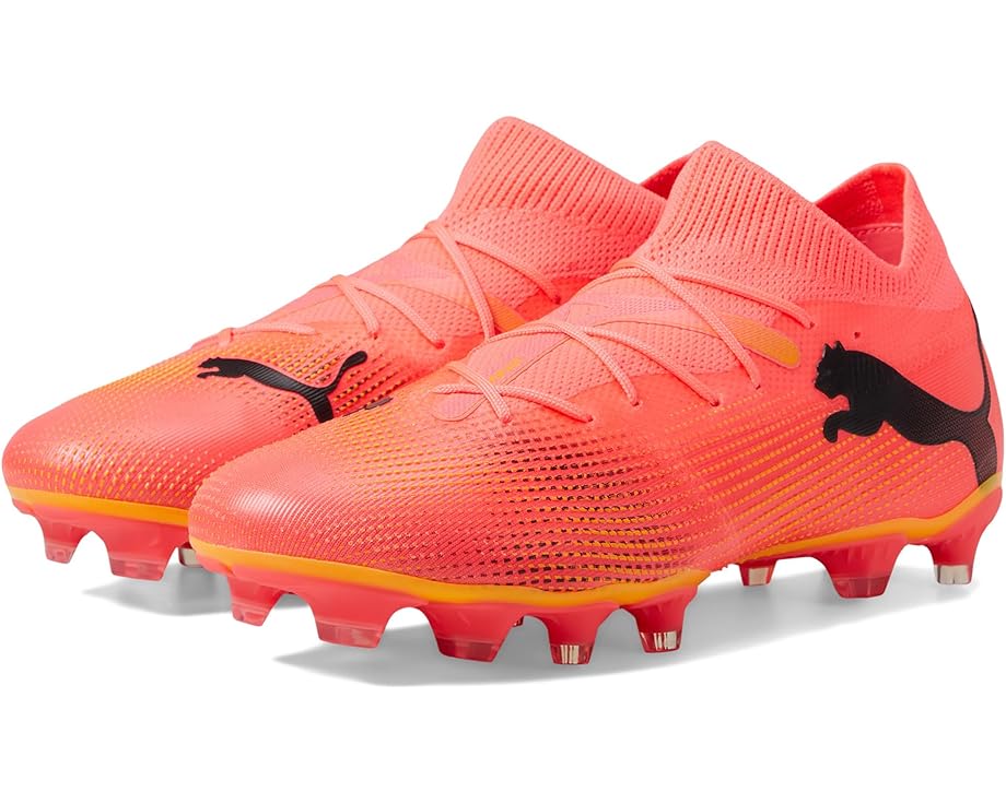 

Кроссовки PUMA Future 7 Match Firm Ground/Artificial Ground, цвет Sunset Glow/Puma Black/Sun Stream