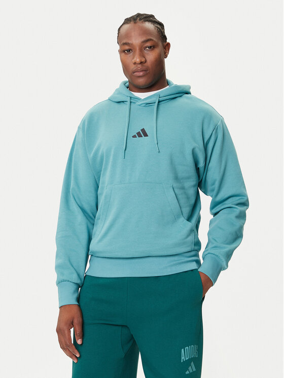 

Свитшот regular fit Essentials Feelcozy JX5659 Adidas, бирюзовый