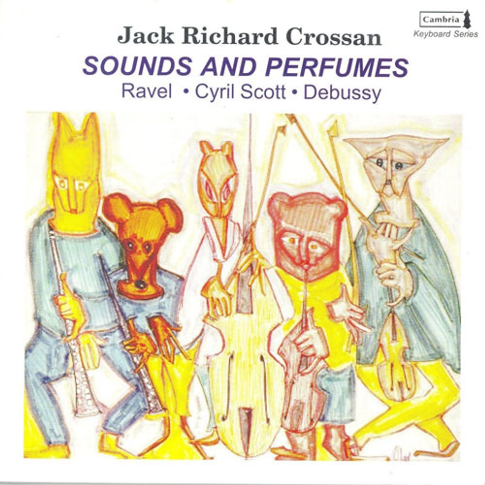 

Диск CD Debussy-Ravel-cyril Scott - Jack Richard Crossan