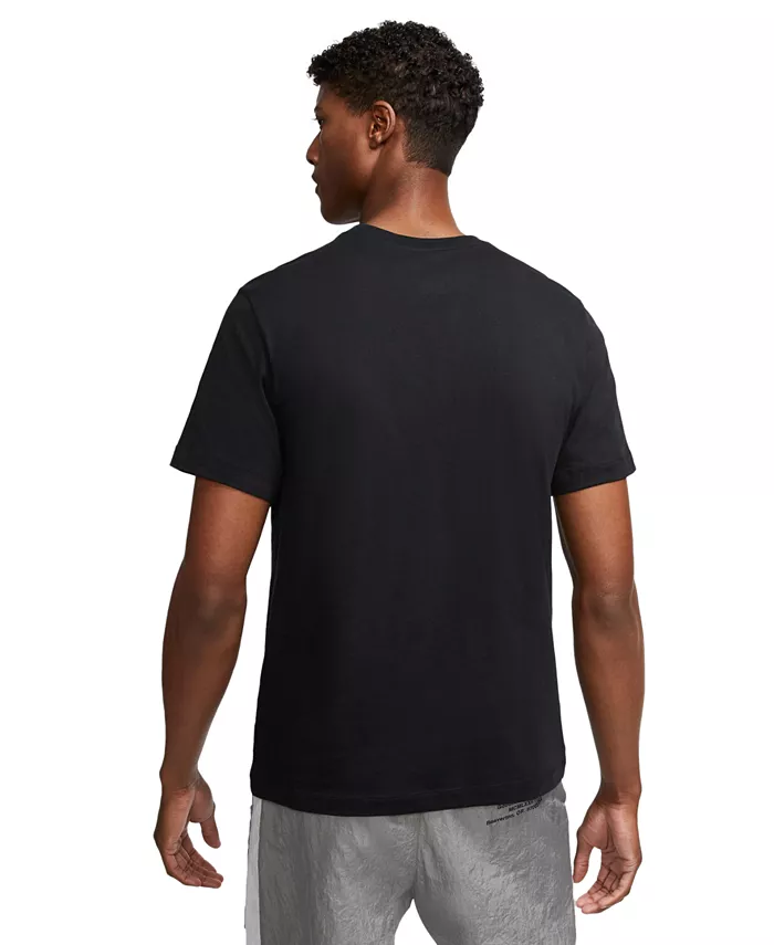 Футболка мужская Sportswear Club Nike, черный — фото 2