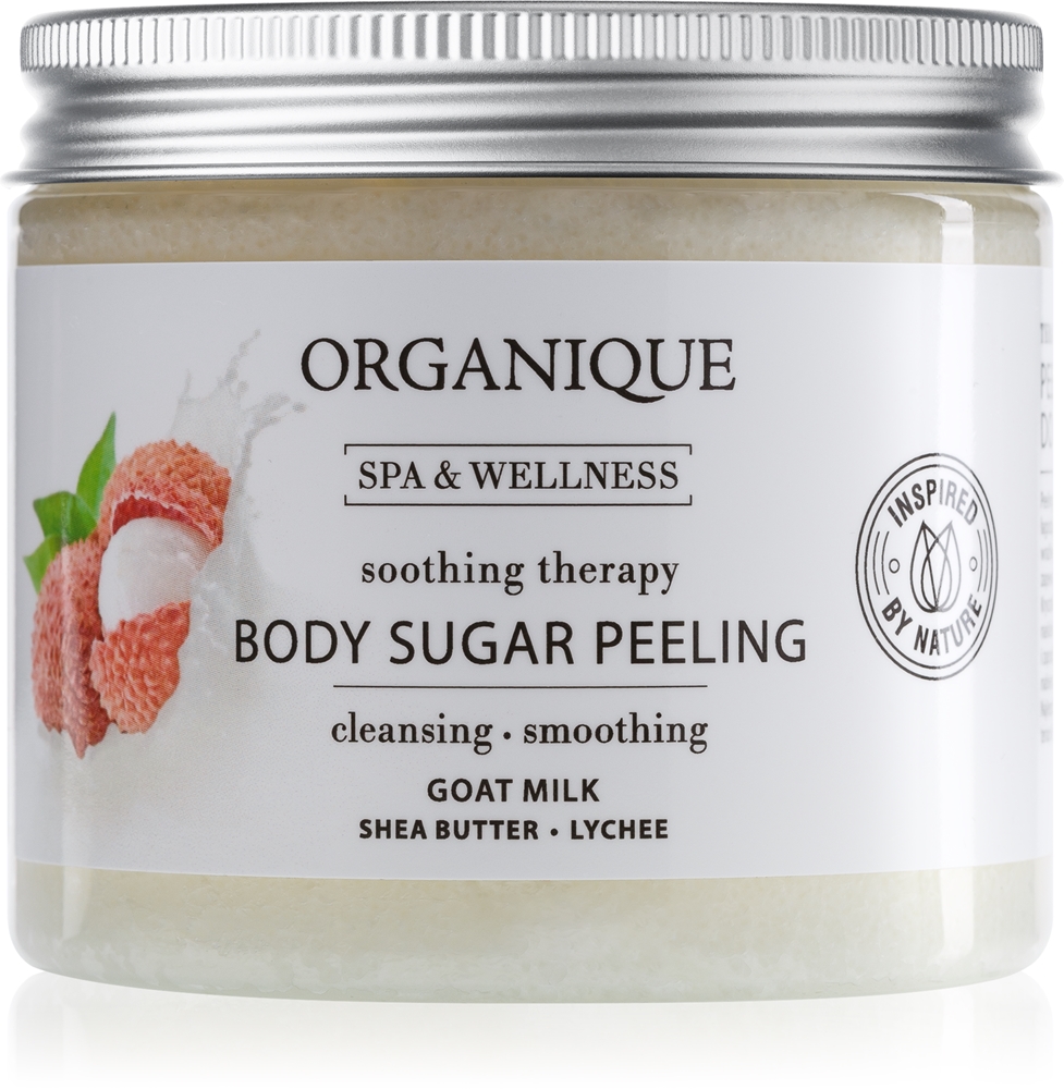 

Успокаивающий лечебный сахарный скраб для смягчения кожи Organique, 200 мл