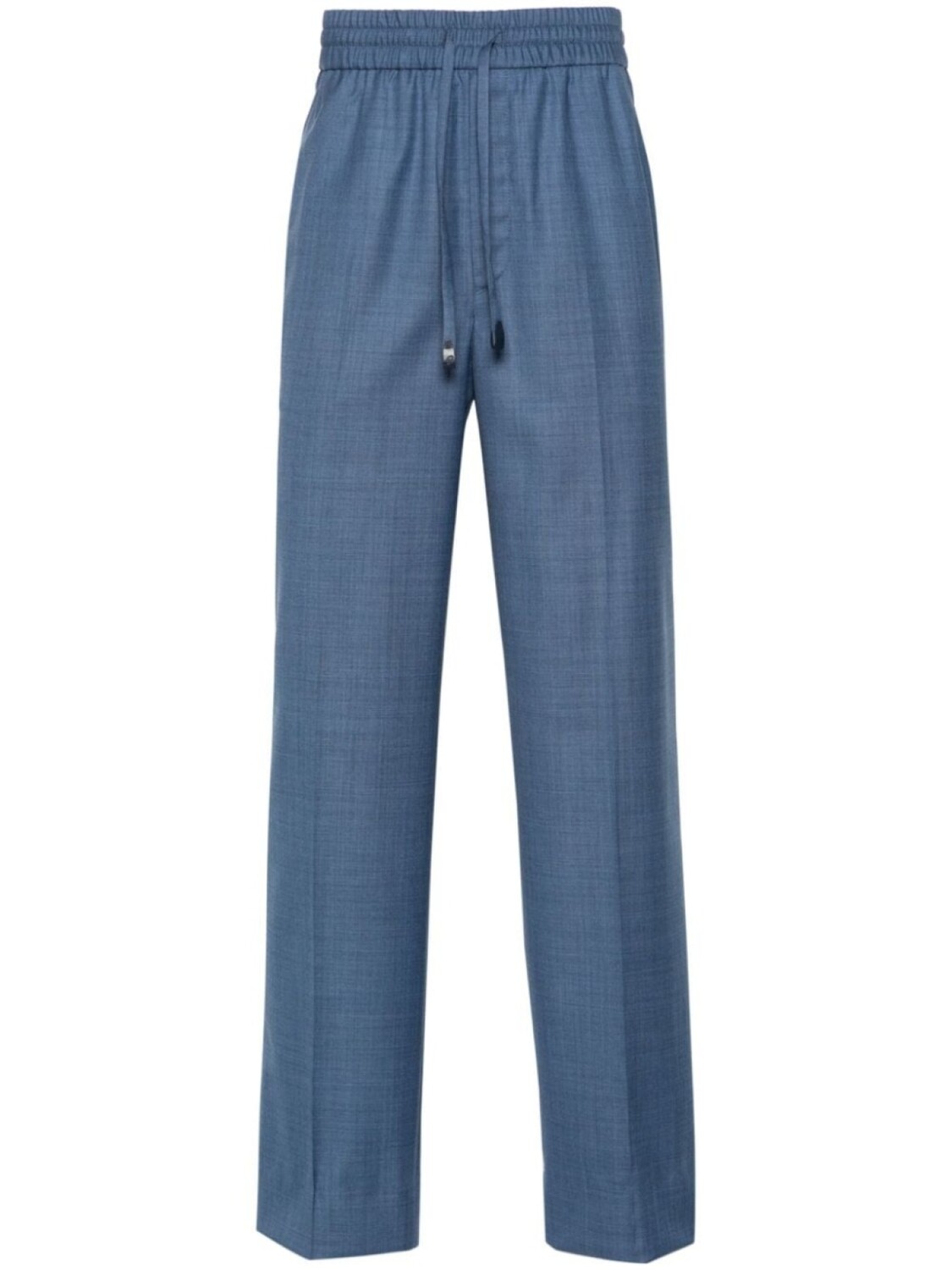 

Brioni зауженные шерстяные брюки, синий