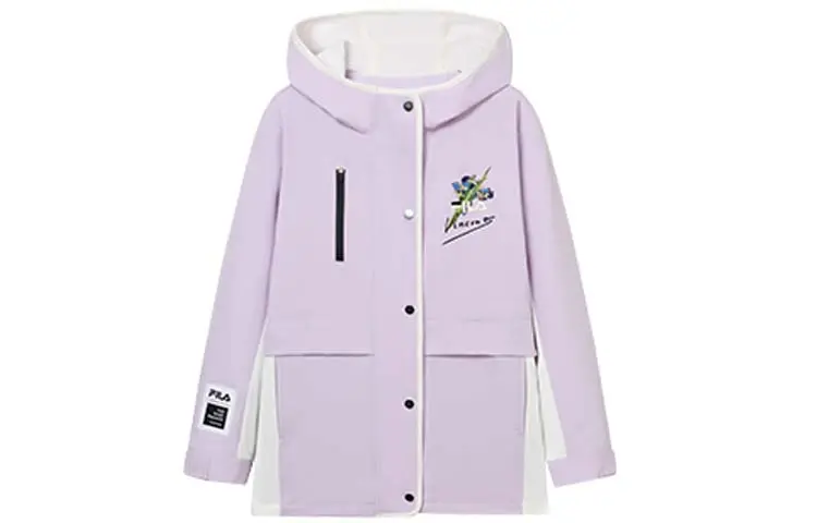 

Детские куртки ФИЛА FILA, цвет Machika purple