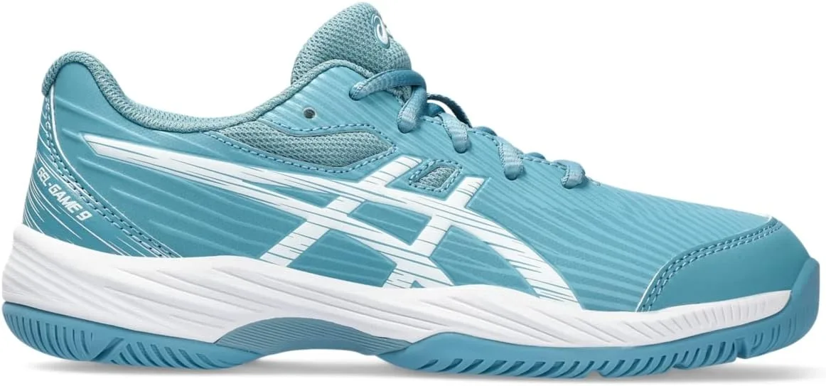 Детские кроссовки Gel-Game 9 Gs унисекс ASICS, серый синий