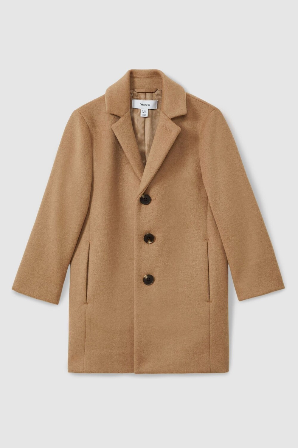 

Однобортное пальто Gable Reiss, коричневый