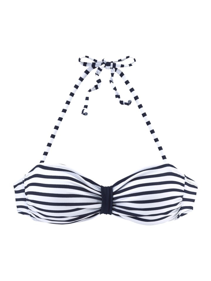 

Верх бикини Venice Beach Top, цвет weiß-marine-gestreift