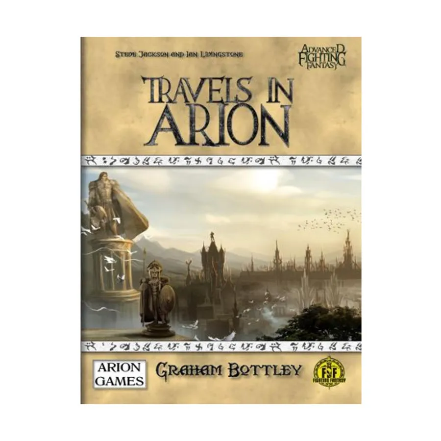 

Travels in Arion, Advanced Fighting Fantasy (2nd Edition), мягкая обложка