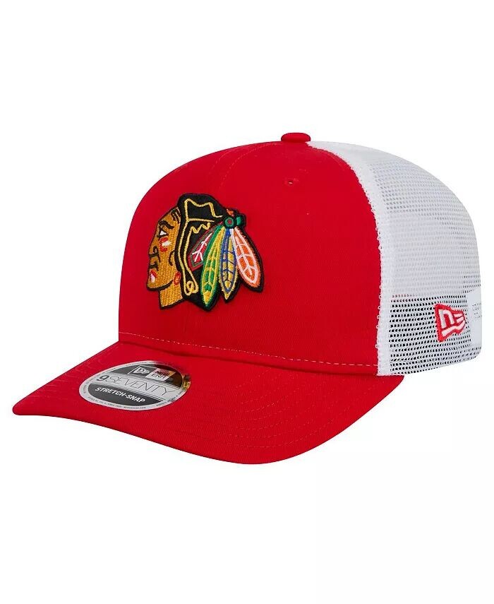 

Мужская красная бейсболка Chicago Blackhawks Core Trucker 9SEVENTY Stretch-Snap New Era