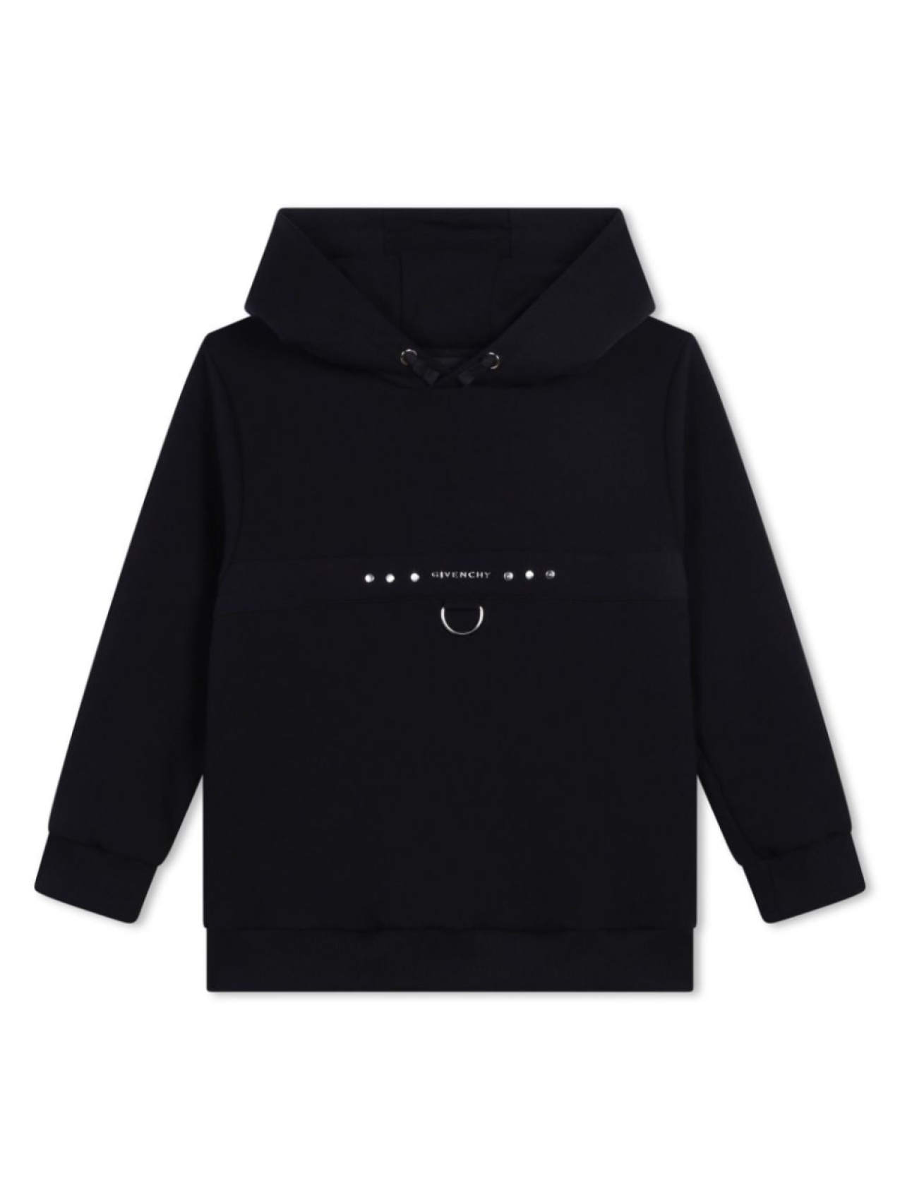 

Givenchy Kids худи с логотипом, черный