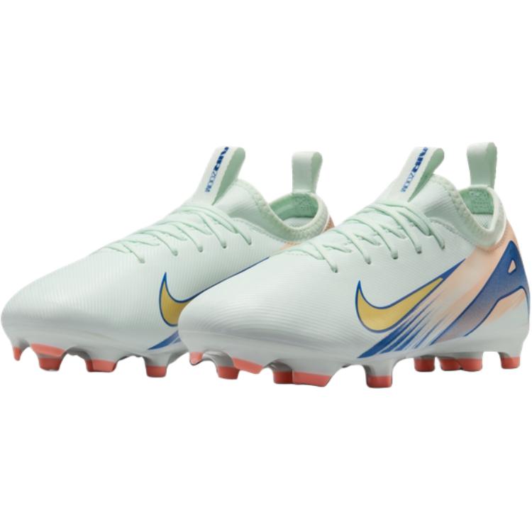 Nike Mercurial Vapor 16 Anti Kick Cushioning Low Top Детские футбольные бутсы Светло-голубой — фото 2