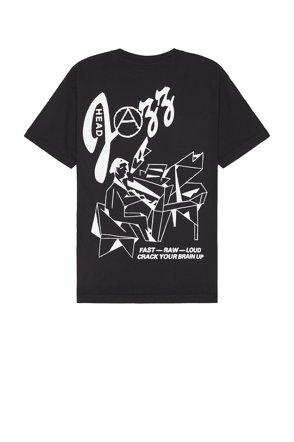

Футболка с изображением джазовой головы Obey, черный
