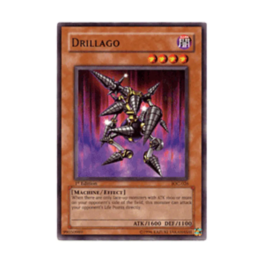 

CCG Дриллаго (Редкий), Yu-Gi-Oh - Invasion of Chaos - Singles
