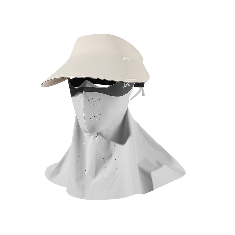 

Легкая шляпа от солнца Unisex Jeep, экрю+elegant серый