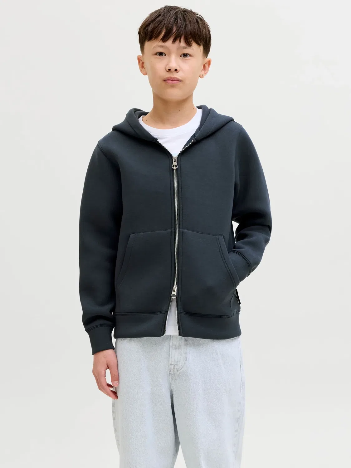 Капюшонный свитшот Outer Space JACK & JONES Junior, outer space — фото 3