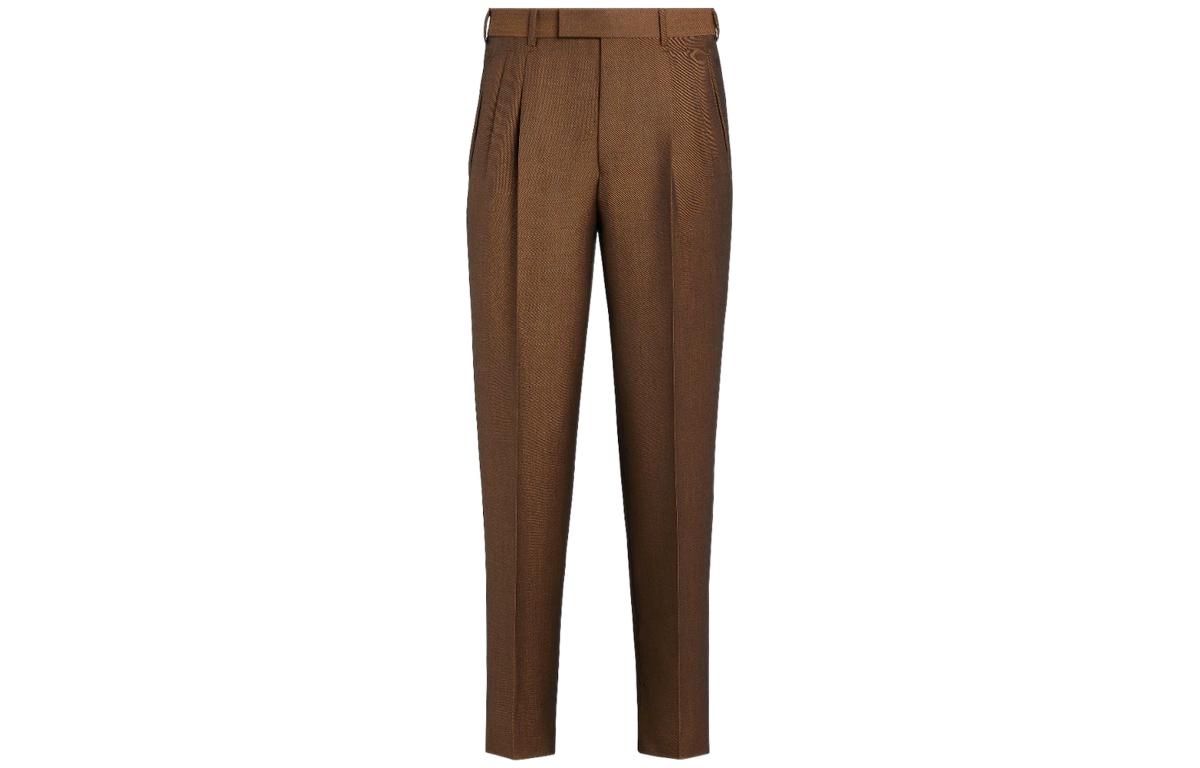 

Ermenegildo Zegna Повседневные брюки мужские red brown