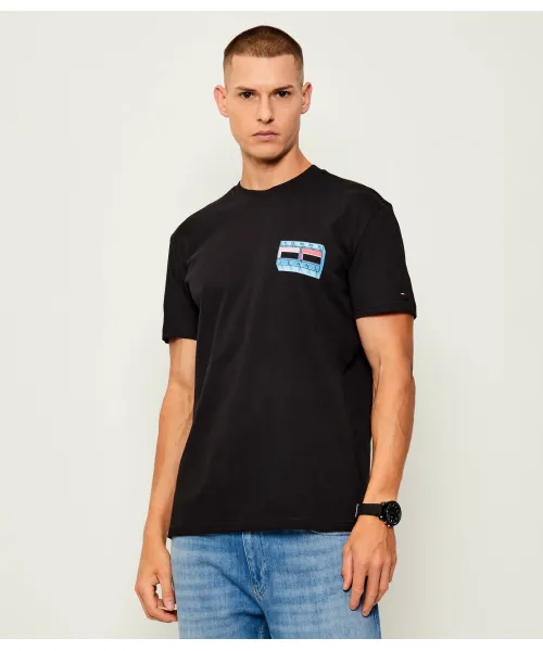 

Футболка Regular fit Tommy Jeans, черный