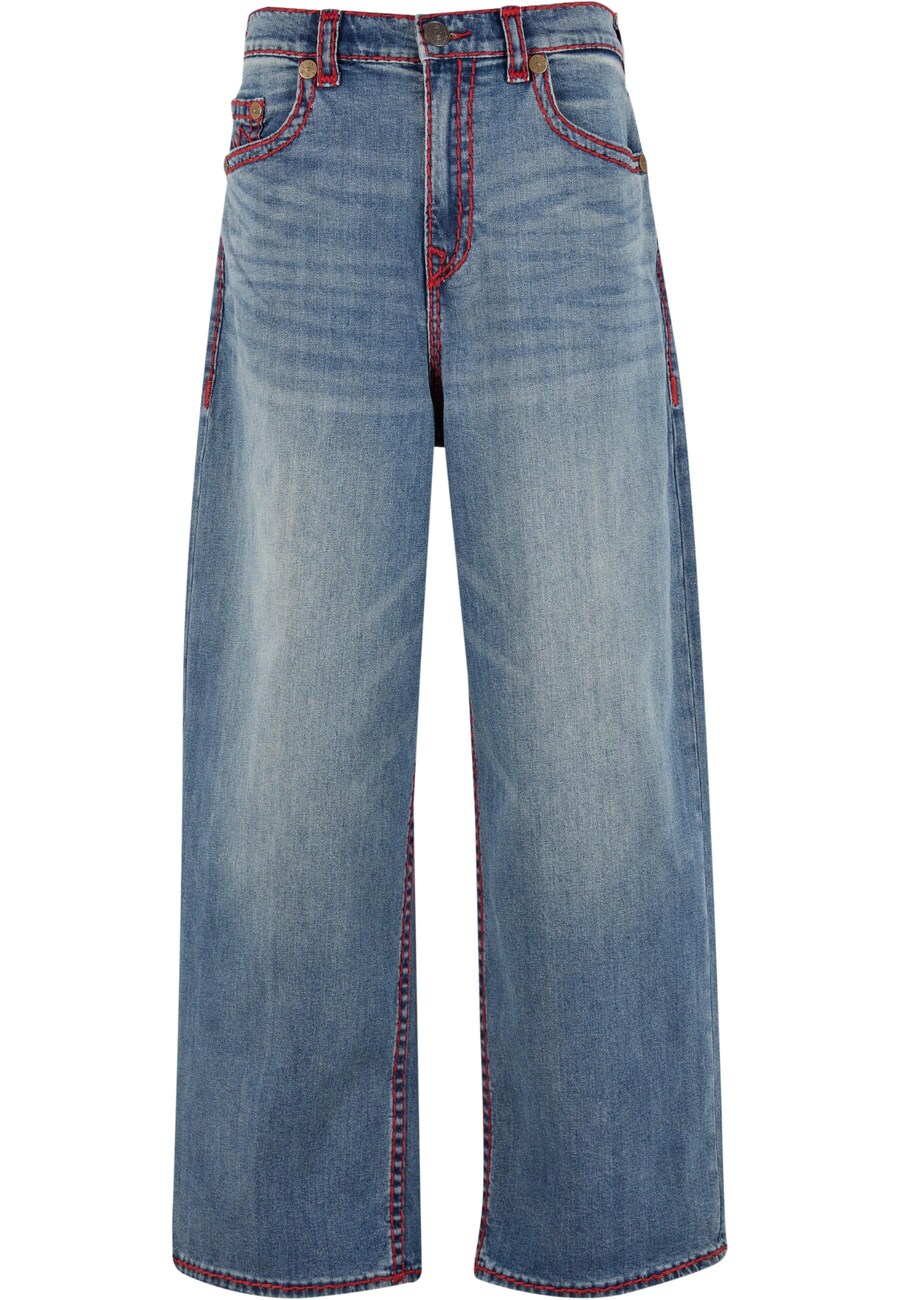 

Джинсы с широкими штанинами True Religion Mikey, Blue denim