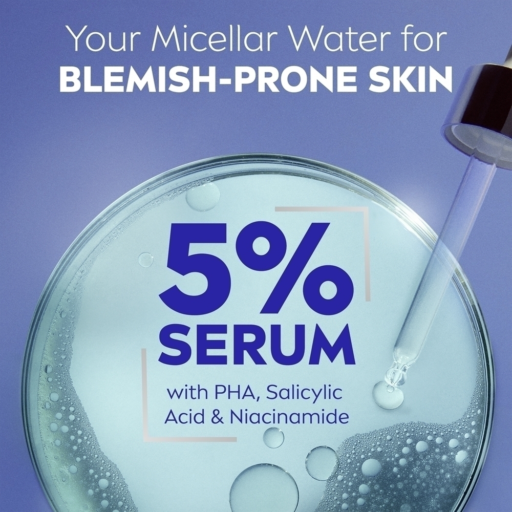 Мицеллярная вода Nivea — Очищающая Derma skin clear для устранения несовершенств кожи, 400 мл — фото 4