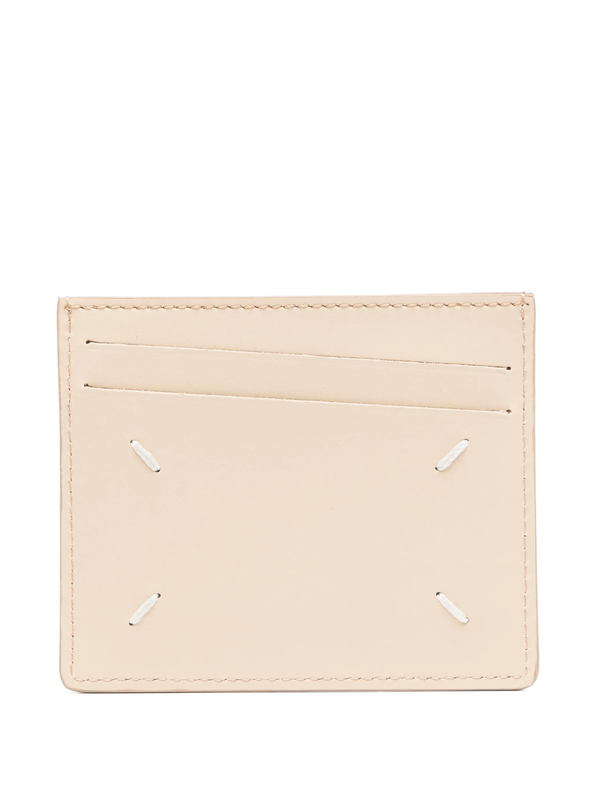 

Картхолдер с декоративной строчкой Maison Margiela, нейтральный