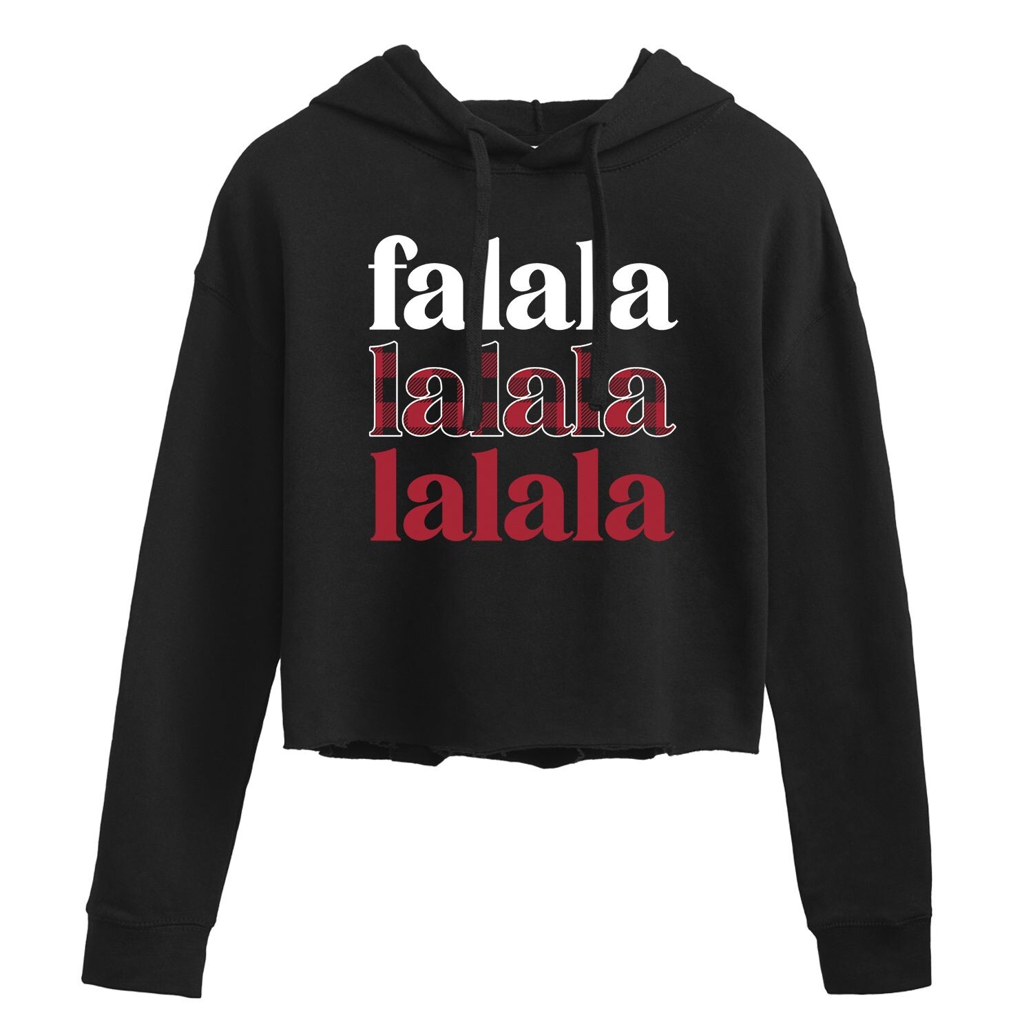 

Укороченное худи с рисунком в клетку Fa La La для юниоров Licensed Character