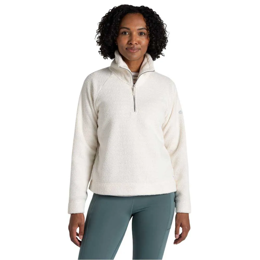 

Флис Craghoppers Raya half zip, белый