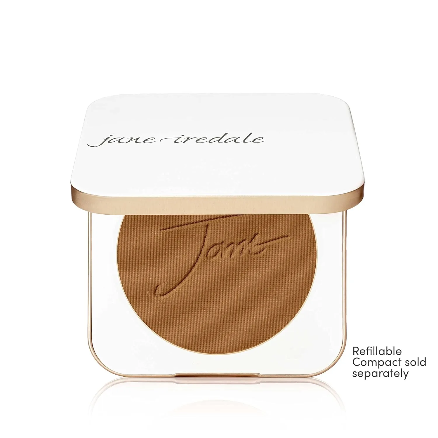 Набор многоразовых компактных пудр Jane Iredale PurePressed Base Mineral Foundation | Полуматовая прессованная пудра с SPF | Без талька, веганский продукт, не тестируется на животных, Velvet — фото 4
